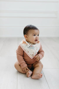 LouLou Lollipop Baby Dinomite Muslin Bandana Bib Set