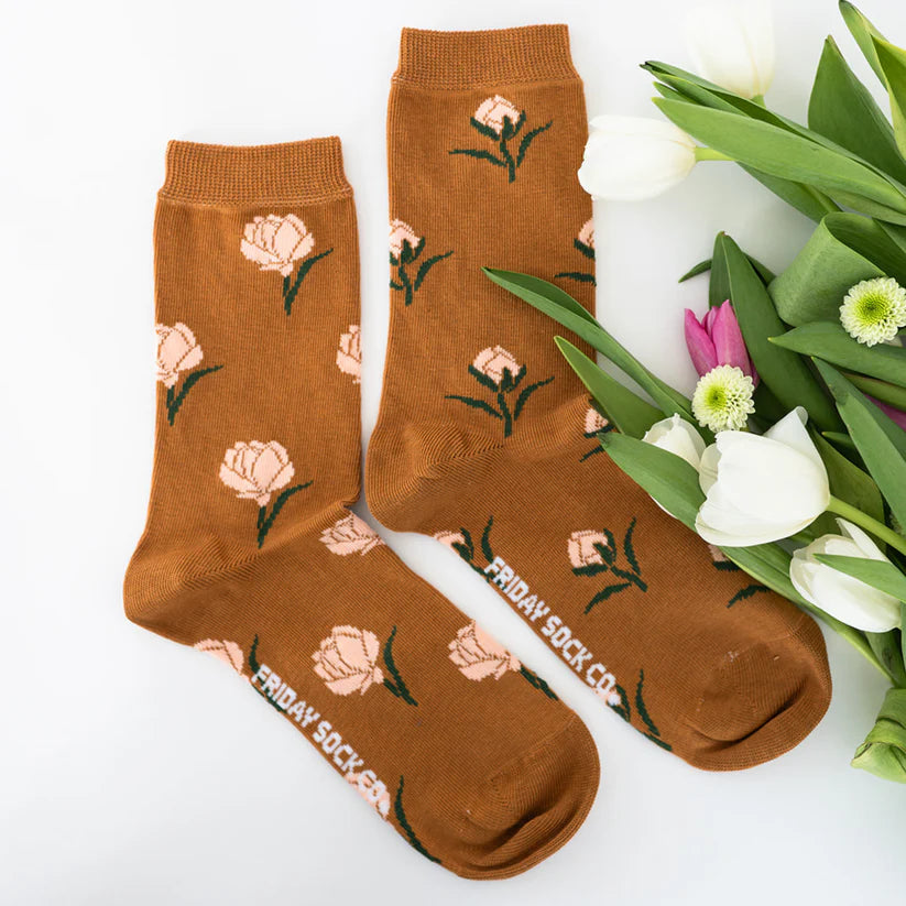 Friday Sock Co. - Women's Blooming Flower Socks