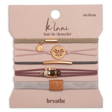 Load image into Gallery viewer, K'lani - Breath - Hair Tie Bracelets

