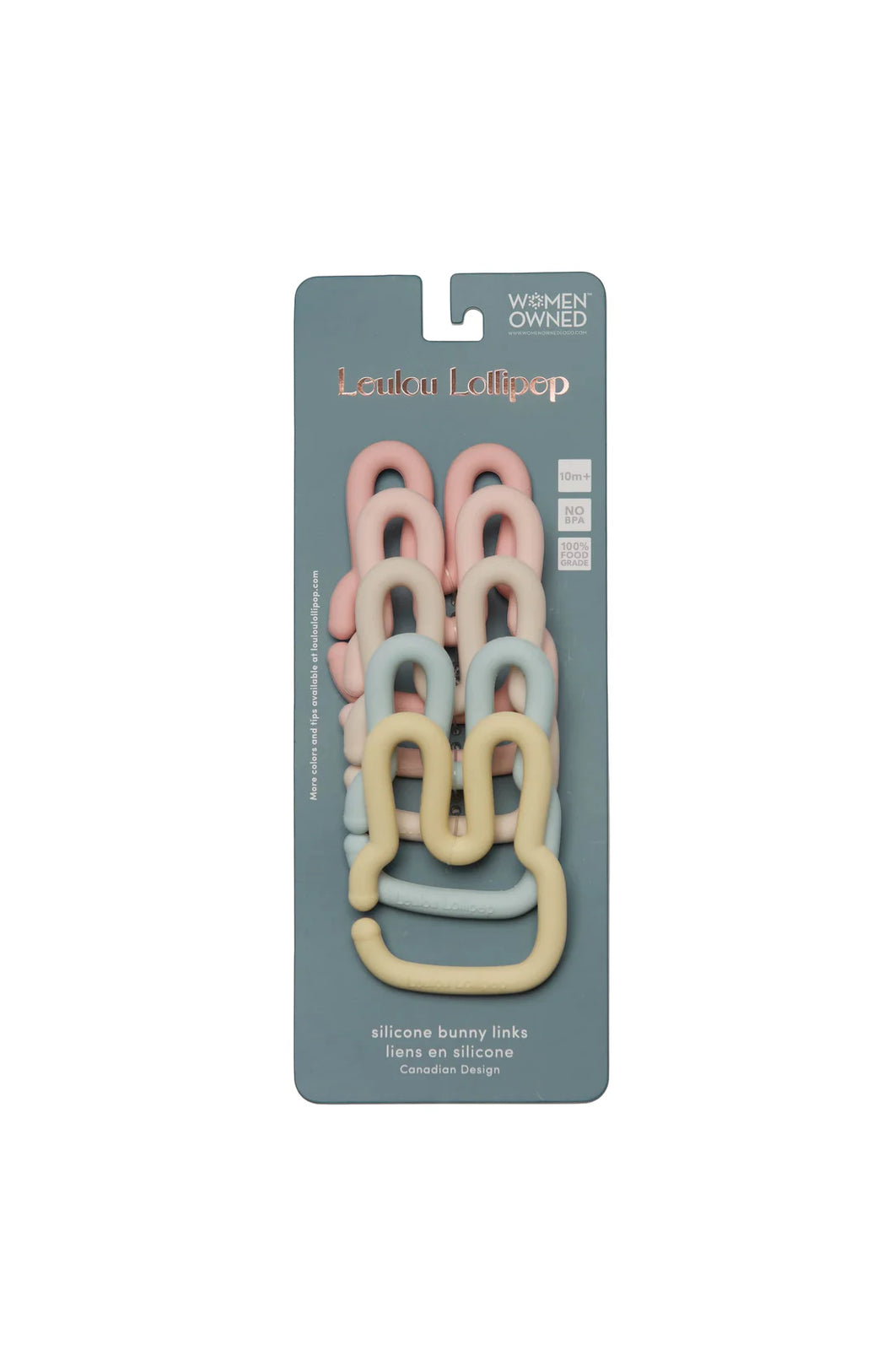 Loulou Lollipop - Toy Links - Bunny Pastel