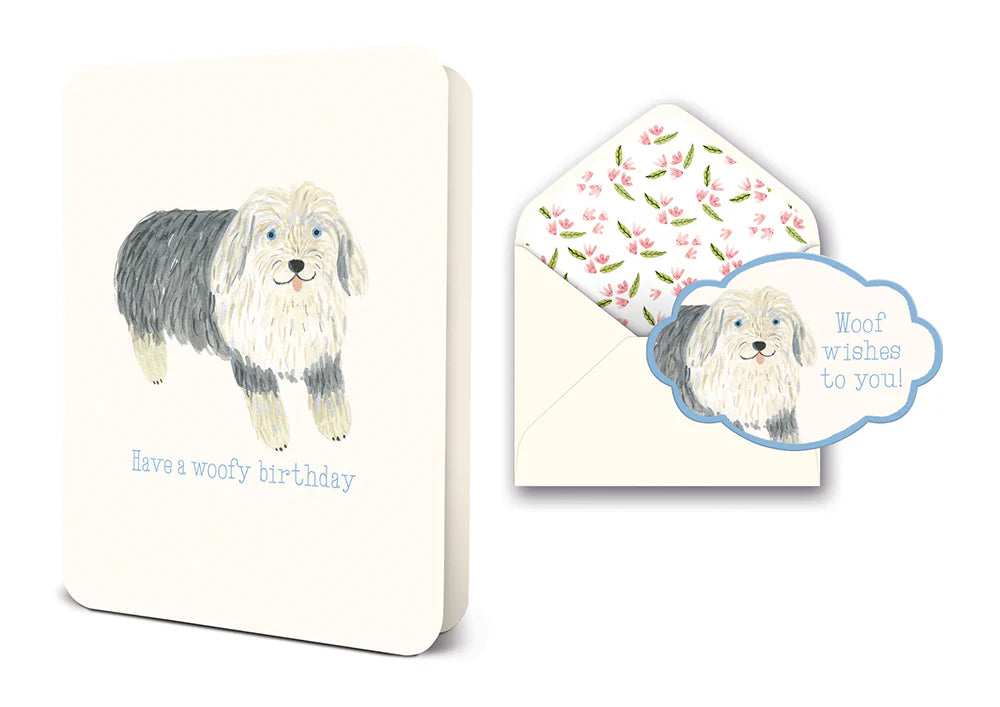 Woofy Birthday Card