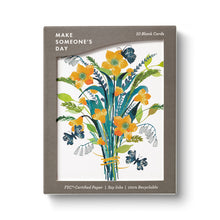 Load image into Gallery viewer, Citrus Bouquet Boxed Blank Note Cards
