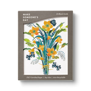 Citrus Bouquet Boxed Blank Note Cards