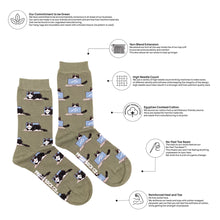 Load image into Gallery viewer, Friday Sock Co. - Women&#39;s Fluffy Cat Socks
