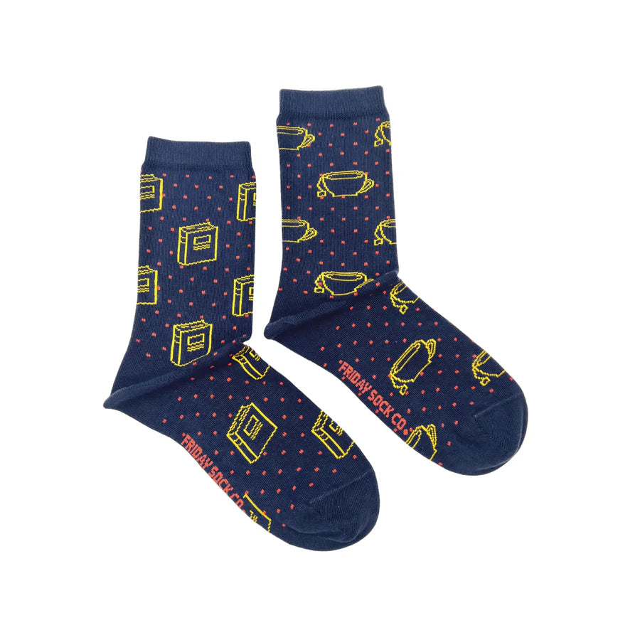 Friday Sock Co. - Women’s Book & Tea Socks