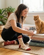 Load image into Gallery viewer, Friday Sock Co. - Women's Cats TDG Socks

