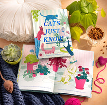 Load image into Gallery viewer, Cats Just Know Book
