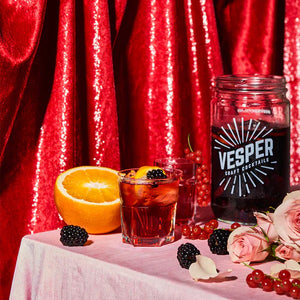 Vesper Craft Cocktails - Cranberry Whiskey Sour