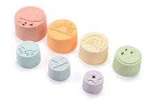 Load image into Gallery viewer, Loulou Lollipop Stacking Cups - Rainbow
