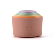 Load image into Gallery viewer, Loulou Lollipop Stacking Cups - Rainbow
