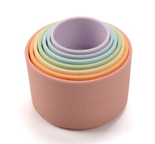 Load image into Gallery viewer, Loulou Lollipop Stacking Cups - Rainbow

