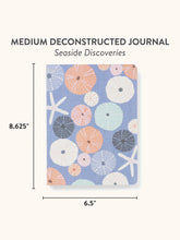 Load image into Gallery viewer, Seaside Discoveries Medium Deconstructed Journal
