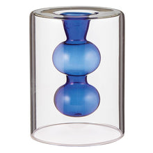 Load image into Gallery viewer, Cobalt Glass Candleholder/Vase
