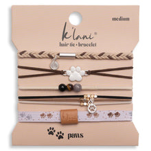 Load image into Gallery viewer, K'lani - Paws - Hair Tie Bracelets
