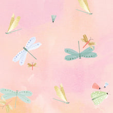 Load image into Gallery viewer, Loulou Lollipop Dancing Dragonflies Muslin Swaddle
