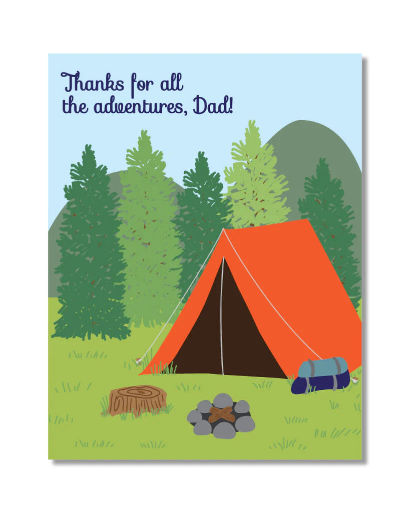 Thanks For All The Adventures Dad Card