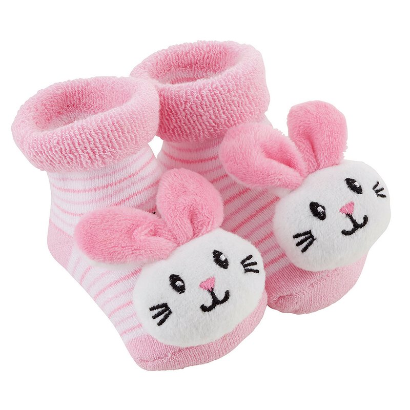 Bunny Rattle Socks 3 -12 months
