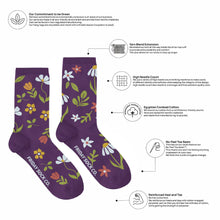 Load image into Gallery viewer, Friday Sock Co. - Women&#39;s Modern Garden Party Socks
