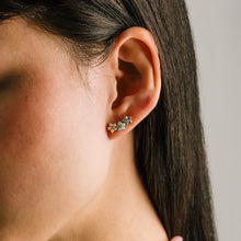 Load image into Gallery viewer, Lover's Tempo - Floral Climber Earrings
