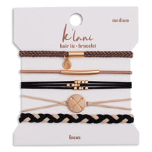 Load image into Gallery viewer, K'lani - Focus - Hair Tie Bracelets
