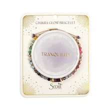 Load image into Gallery viewer, Scout - Chakra Glow Bracelet - Tranquility/Crown/Gold
