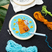 Load image into Gallery viewer, Capybara Punch Needle Kit
