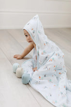 Load image into Gallery viewer, Loulou Lollipop Hockey Hooded Towel Set
