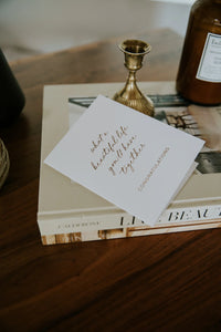 What A Beautiful Life You’ll Have Together Card