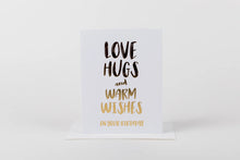 Load image into Gallery viewer, Love Hugs and Warm Wishes on Your Birthday
