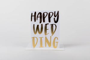 Happy Wedding Card