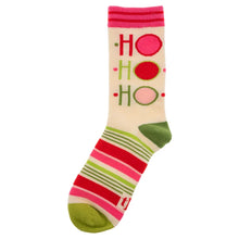 Load image into Gallery viewer, Ho Ho Ho Holiday Socks
