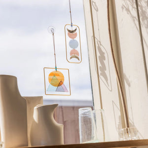 Scout - Stained Glass Light Catcher - Moon Phase