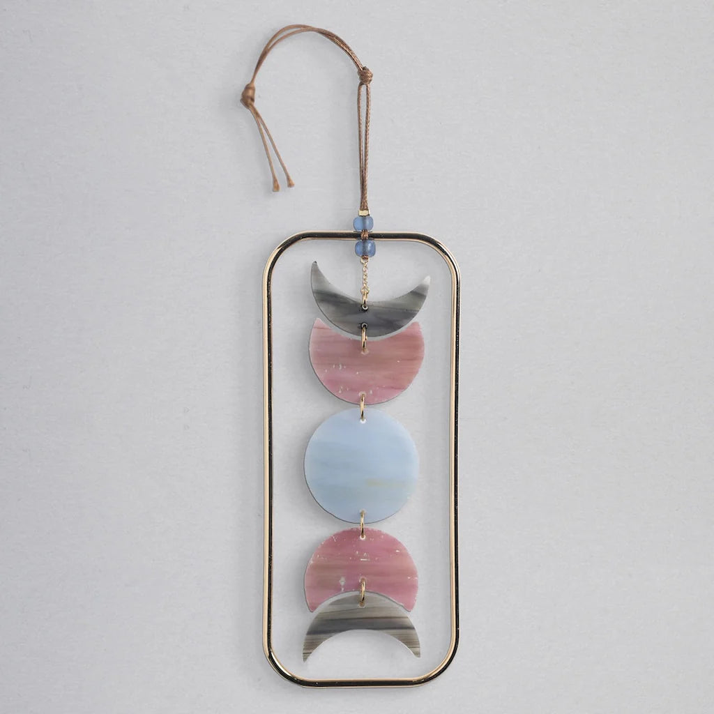 Scout - Stained Glass Light Catcher - Moon Phase