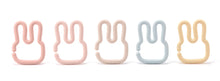 Load image into Gallery viewer, Loulou Lollipop - Toy Links - Bunny Pastel
