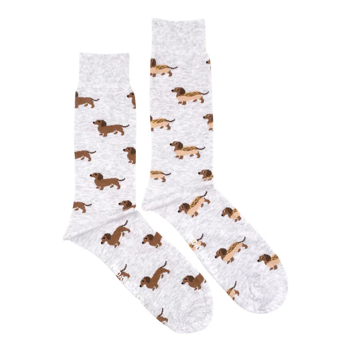 Friday Sock Co. - Men's Wiener Dog Hot Dog Socks