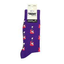 Load image into Gallery viewer, Friday Sock Co. - Men&#39;s Electric Guitars Socks
