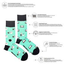 Load image into Gallery viewer, Friday Sock Co. - Men&#39;s Office Stuff Socks
