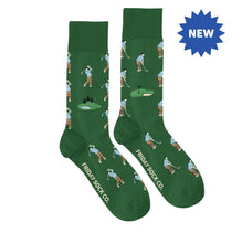 Load image into Gallery viewer, Friday Sock Co. - Men's Golf Swing &amp; Putt Mid-Calf Socks
