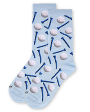 Load image into Gallery viewer, MeMoi - Golf Madness Bamboo Blend Crew Socks
