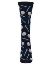 Load image into Gallery viewer, MeMoi - Golf Madness Bamboo Blend Crew Socks
