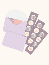 Load image into Gallery viewer, FIND BALANCE NOTE CARD SET WITH STICKERS
