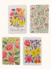 Load image into Gallery viewer, Springtime Blooms Note Card Set with Stickers
