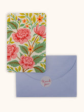 Load image into Gallery viewer, Springtime Blooms Note Card Set with Stickers
