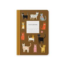 Load image into Gallery viewer, Design No.31 Feline Friends Hardback Notebook
