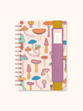 Load image into Gallery viewer, MUSHROOM OLIVER NOTEBOOK WITH PEN POCKET
