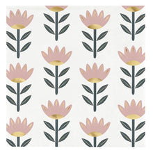 Load image into Gallery viewer, Ceramic Napkin Tray + Napkins - Flowers
