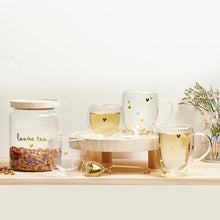 Load image into Gallery viewer, Gold Heart Tea Strainer
