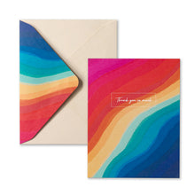 Load image into Gallery viewer, RIVERS OF RAINBOW Boxed Blank Note Cards
