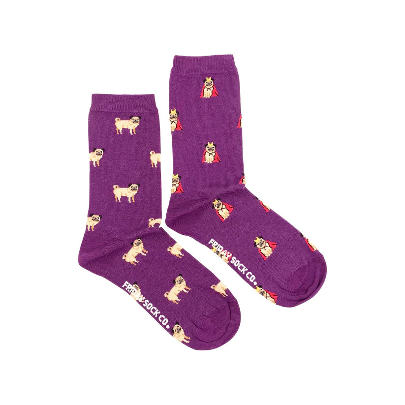 Friday Sock Co. - Women's Pug Socks
