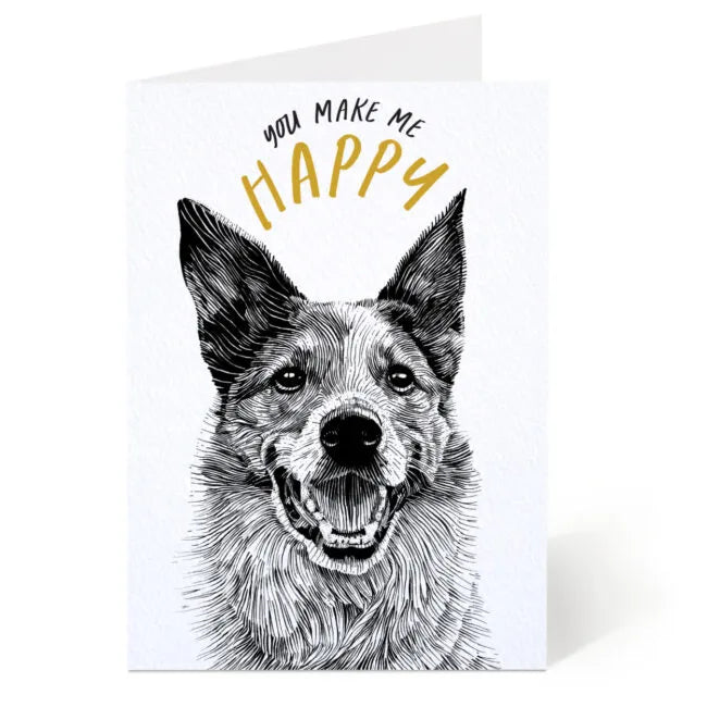 You Make Me Happy Card